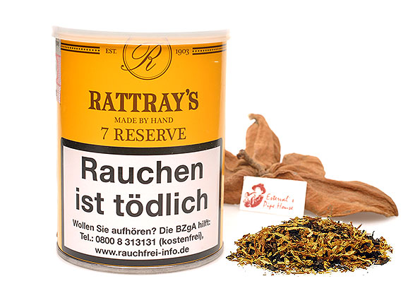 Rattrays 7 Reserve Pipe tobacco 100g Tin